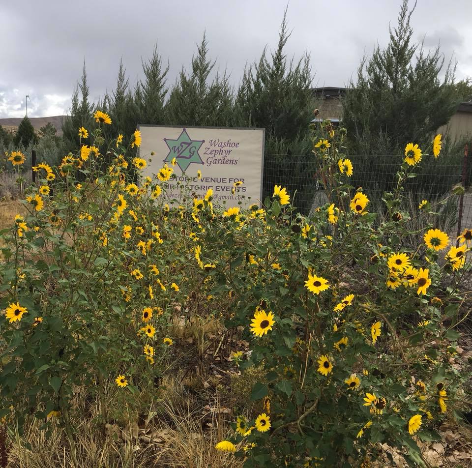 WZG Sign with flowers
